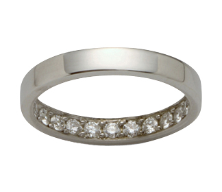 Can't Buy Me Love .63ct | Eternity Ring - Click Image to Close